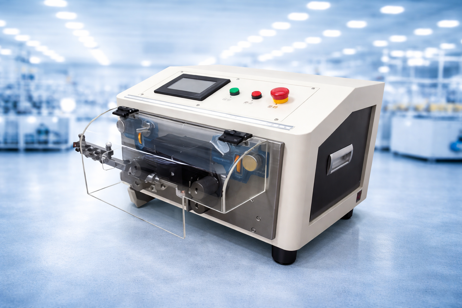 Multicore RoundFlat Wire Outer Inner Jacket Removing Machine